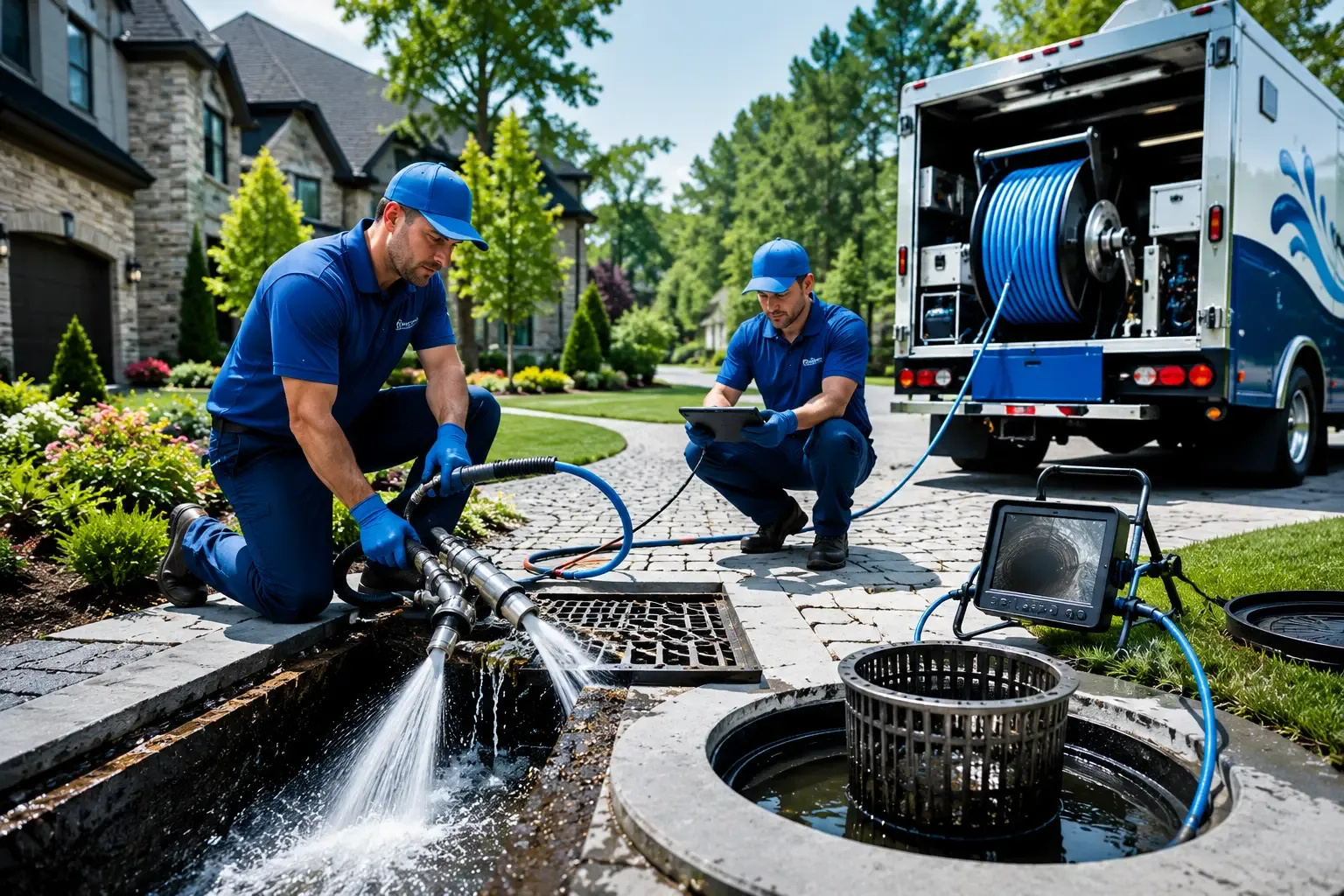 Local outdoor drain cleaning professionals in Charleroi, PA